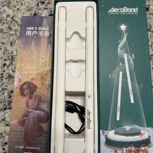 Aeroband PocketDrum2 White Drumsticks